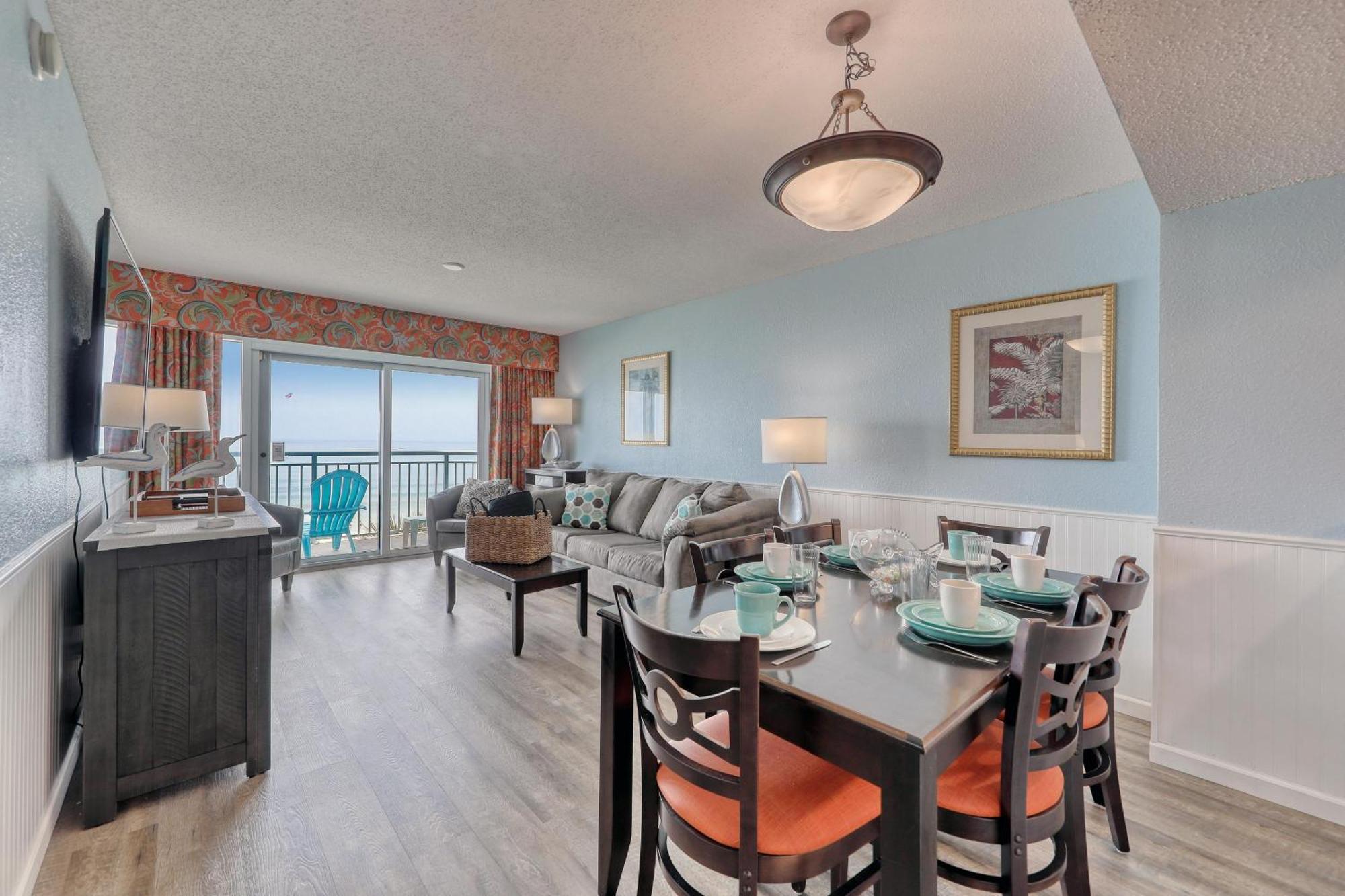 2007 S Ocean Blvd, 0406 - Ocean Front Sleeps 10 Villa Myrtle Beach Ngoại thất bức ảnh